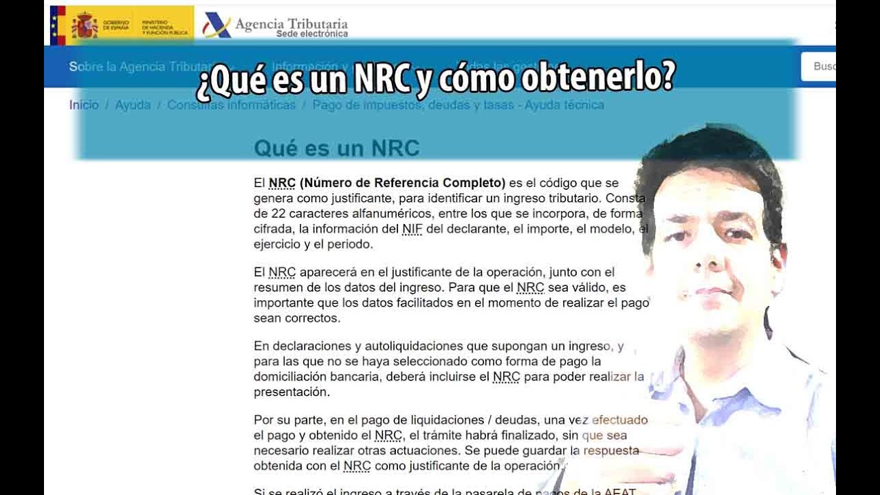 Todo sobre el NRC de la Agencia Tributaria: claves para emprendedores